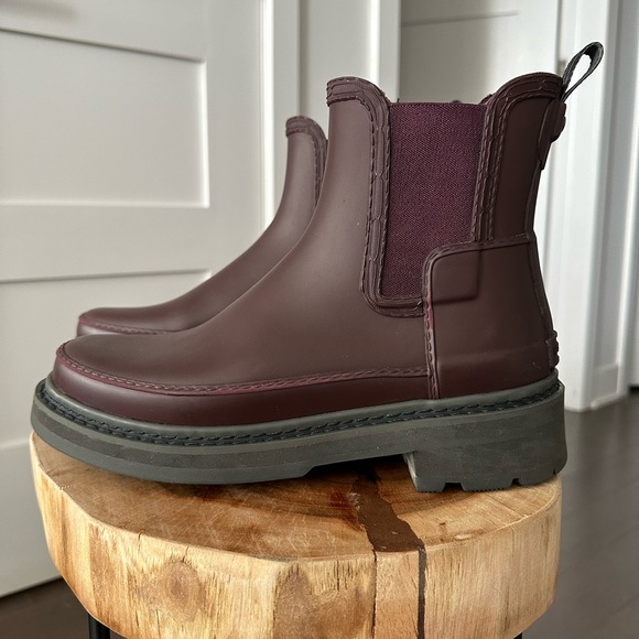 Hunter Shoes - HUNTER Refined Stitch Detail Chelsea Boots
